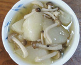 蕪ときのこのとろとろ煮作り方5写真