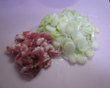 お好み焼き風ネギブタ玉作り方1写真