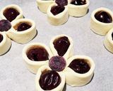 パイシートアレンジ✼ チェリーのお花作り方10写真