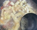 根菜たっぷり豚汁に＋生姜でぽっか♡ぽか作り方4写真