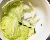 肉無チクワコク旨すき焼きクリーム味野菜炒作り方8写真