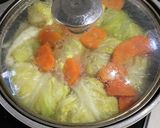 ロールキャベツ　豆腐入り作り方5写真