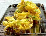 かき揚げ（天ぷら）で！　天むすおにぎり作り方1写真