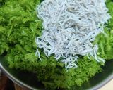 わさび菜としらすの蒸し物作り方4写真