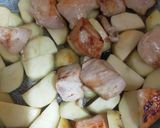 じゃが芋と鶏むね肉のマヨ醤油炒め作り方4写真