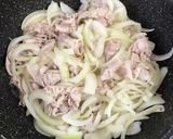 豚肉とメンマの炒め物作り方2写真