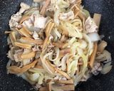 豚肉とメンマの炒め物作り方4写真