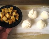 カップヌードルカレー餅パン作り方7写真