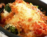 簡単冷蔵庫のお野菜とチキンオーブン焼き作り方4写真