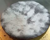 小麦粉無しで大きな濃茶のガトーショコラ作り方26写真
