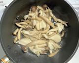 キノコとニラたっぷりの天津かた焼きそば作り方2写真