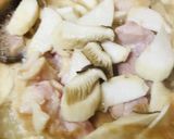 鍋の素活用●鶏肉の海苔餅鍋作り方1写真