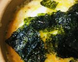 鍋の〆●小餅入りの玉子雑炊作り方3写真