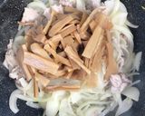 豚肉とメンマの炒め物作り方3写真