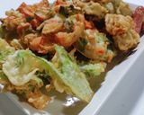 農家の食卓〜子持ち高菜の天ぷら〜作り方8写真