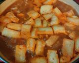 農家の食卓〜キャベツでキムチ鍋〜作り方6写真