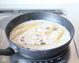 【サルシッチャとキノコの煮込みパスタ】作り方5写真
