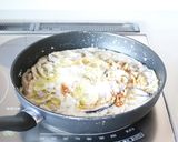 【サルシッチャとキノコの煮込みパスタ】作り方8写真