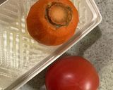 にんじんおろしとトマトのサラダ作り方1写真