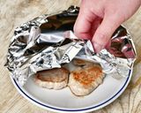 豚ヒレ肉の厚切りステーキ クリームソース作り方4写真