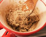 レンジでプロテインパンケーキ作り方2写真