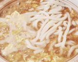 5分de旨辛ツナ玉白菜うどん鍋☆夜食作り方3写真