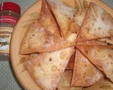 トルティーア揚げ☆シナモン＆シュガーかけ作り方5写真