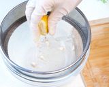 【のど、便秘解消に！】ゆずりんごシロップ作り方1写真