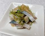 しめ鯖とガリとディルのオリーブオイル和え作り方6写真