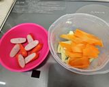 お弁当のおかずに～ジャーマンポテト作り方1写真