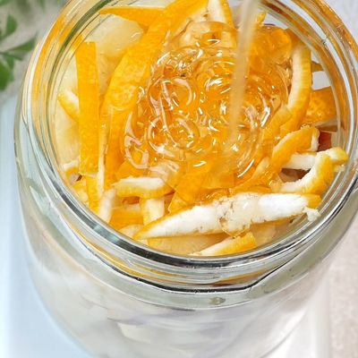 のど、便秘解消に！】ゆずりんごシロップ by にゃんたろう薬膳