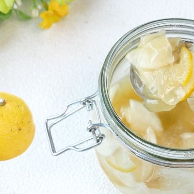 のど、便秘解消に！】ゆずりんごシロップ by にゃんたろう薬膳