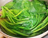 ほうれん草のたぬきおひたし作り方1写真