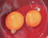 余り物活用チキンクリスプと厚揚げの卵とじ作り方4写真