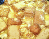 余り物活用チキンクリスプと厚揚げの卵とじ作り方9写真