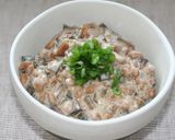 お漬物✿マヨ✿納豆ご飯作り方2写真