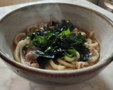 わかめうどん作り方4写真