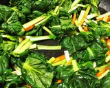 ターサイ入りの野菜炒め作り方6写真