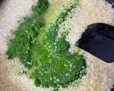 ちぢみほうれん草のリゾット作り方7写真