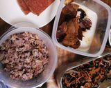とある日のお昼ご飯。作り方1写真