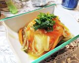 揚げ出し豆腐の野菜たっぷり甘酢あんかけ作り方7写真