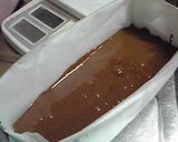 牛乳パックで作るチョコレートケーキ作り方2写真