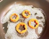 型抜き後の人参たまチー詰め焼き作り方6写真