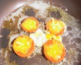 型抜き後の人参たまチー詰め焼き作り方7写真