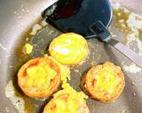 型抜き後の人参たまチー詰め焼き作り方9写真