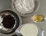 こめココでチョコバナナ焼きドーナッツ作り方1写真