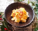 冷蔵庫の野菜でかさましベーコンエッグ作り方5写真