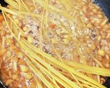ナメコとオクラのピリ辛にんにくパスタ作り方4写真