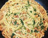 ナメコとオクラのピリ辛にんにくパスタ作り方5写真
