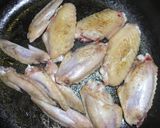 大根と鶏手羽先の煮物作り方1写真
